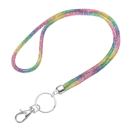 uxcell Bling Crystal Lanyard, 80cm(31.5