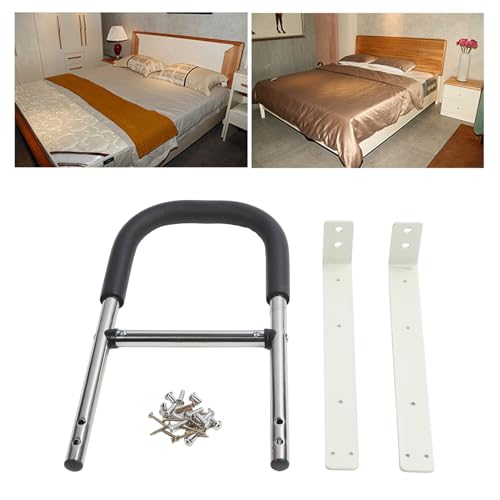 Trilho Auxiliar de Cama de Aço Inoxidável para Idosos, Mulheres Grávidas, Segurança Aprimorada, Alça