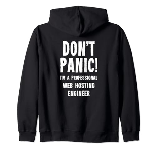 Web Hosting Engineer Zip Hoodie