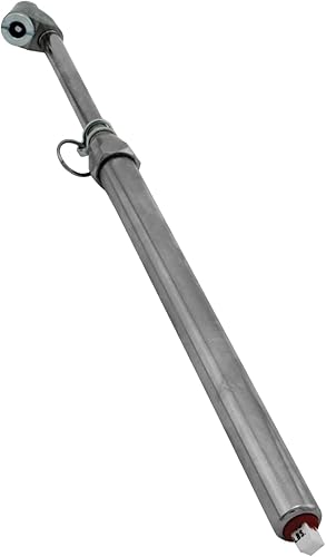 Milton S-976 Dual Head Chuck Tire Pressure Service Gauge, Plated Brass Tube, 12 3/4” 1-160 PSI