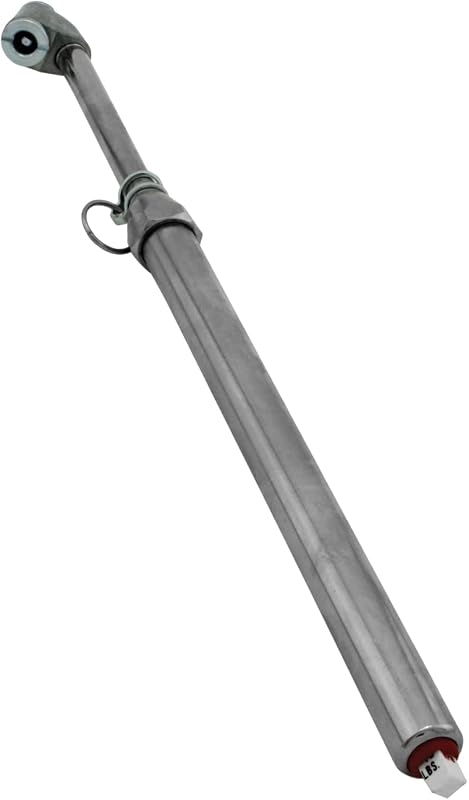 Milton S-976W Medidor de servicio de presión de neumáticos de doble cabeza, 10-160 PSI, incrementos de 2 PSI, medidor de neumáticos doble con tubo de latón chapado, barra indicadora de nailon de 4 lados, paquete de 5