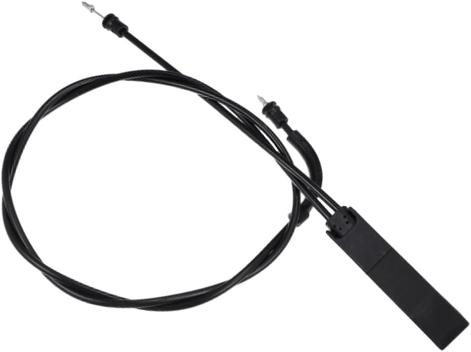 Car Bonnet Hood Control Release Cable Wire Compatible with Mercedes-Benz C300 C350 C63 AMG 2009-2014 Metal and Plastic Black 2048800059