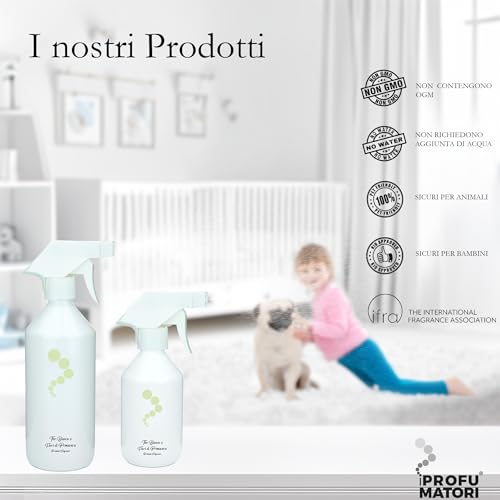 I PROFUMATORI Ręczny rozpylacz w sprayu, zapach biały i wiosenne kwiaty (250 ml)