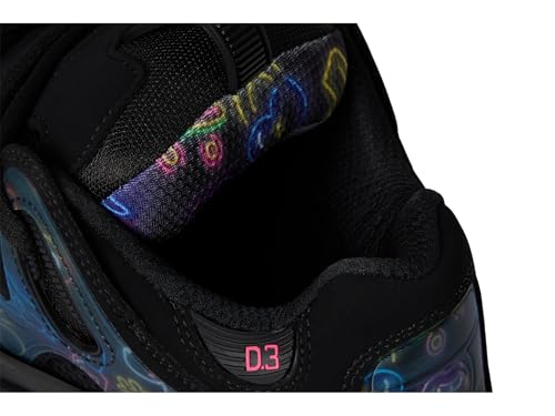 Osiris Mens D3 2001 Black/Pink/Holo 11.5 Medium by Osiris - Used condition - Image 6
