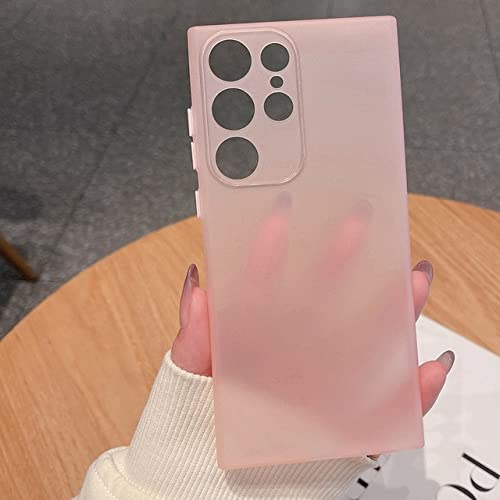 Coque Samsung A33 5G rose ultra fine et mate protection souple