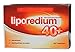 Produktbild Liporedium 40 plus, 60 Tabletten, Stoffwechsel anregen, Fettverbrenner mit Koffein aus Kolanuss, Capsaicin aus Cayenne Pfeffer, Garcinia cambogia, abnehmen, gewichtsreduktion schnell