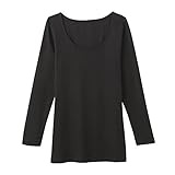 [グンゼ] インナーシャツ CFA さわやか綿100% 長袖 日本製 CB3246 レディース Newスミクロ L