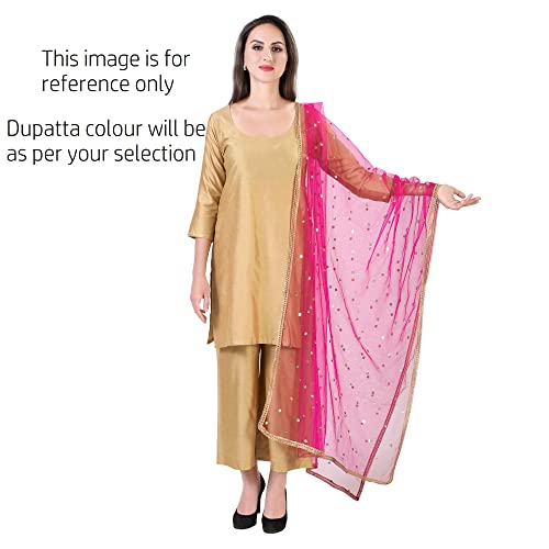 Studio-Shringaar-Womens-Net-Embroidered-Full-Size-Dupatta-42-X-250-Meters