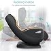 Aspria Ergonomic Massage Chair with Various Massage Programmes, Electric Recliner Chair with Bluetooth, Relaxing Chair, Space-Saving Massage Seat for Home and Office (Brown)