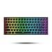 DREVO Gramr V2 Te Clavier mécanique 84 Touches Commutateur Bleu rétroéclairé RGB pour Le Gaming TKL 75% câble USB US Layout