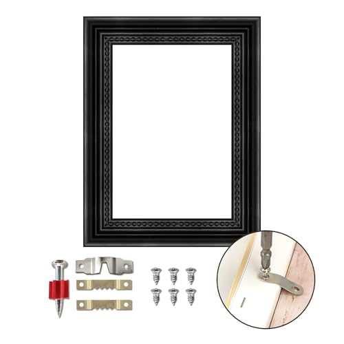 Rimbol Modern Black Picture Frame 16x20 Inch - Modern Beaded Decorative Wall Art Display, Can Be Used As A Gallery Display Certificate/Photo Frame For Office And Living Room(Only Frame) by Rimbol - Image 7