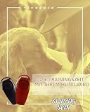 TODREMOU Hundepfeife Rückruf-Hundepfeifen Hochfrequenz Klicker Hundeklicker Set Clicker Hundetraining Clickertraining (Rot)