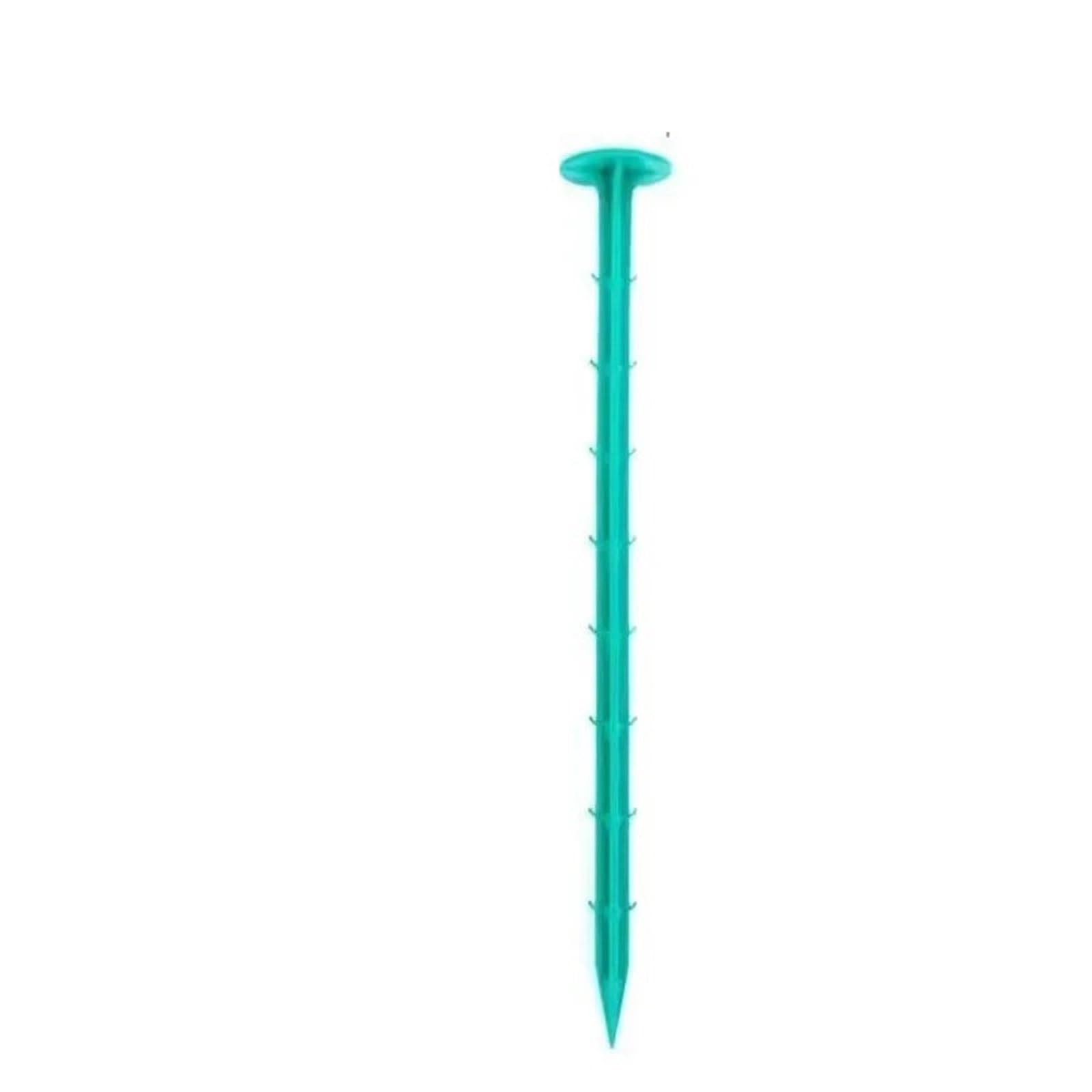 100 Pezzi di picchetti in Tessuto Anti-Erba, in plastica for diserbo, for Tenere Ferma la Rete da Giardino, for Copertura in Anti-Erbacce per Fissaggio(30cm)