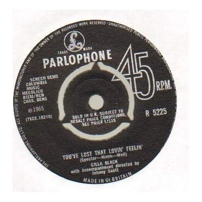 CILLA BLACK - YOU'VE LOST THAT LOVIN FEELIN - 7 inch vinyl / 45