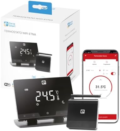 Garza - 2-Wire Wi-Fi Smart Thermostat for Boiler and Heating, wit...