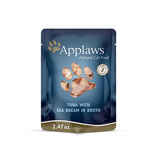 Applaws Tuna/Seabm 2.47 Oz Pouch/12 Cs #TOP28