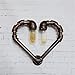 wall lamps , European wall light Wrought Iron Water Pipe Wall Lamp Love Heart-shaped Corridor Lights Cafe Bar Restaurant Retro Decorative Lights Eye Lights Family And Kitchen Tools And Home I