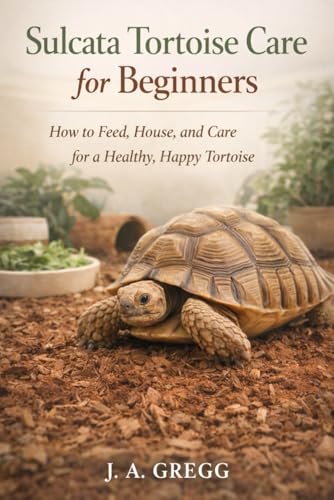 Sulcata Tortoise Care for Beginners: How to Feed, House, and Care for a Healthy, Happy Tortoise
