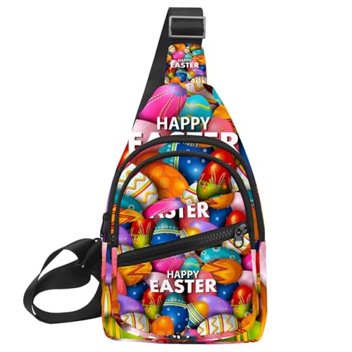 Mochila impermeable para hombro y pecho con estampado de margarita amarilla