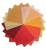 NAVA CHIANGMAI Thin Standard Color of Mulberry Paper Sheets Paper Decorative DIY Craft Scrapbook Wed