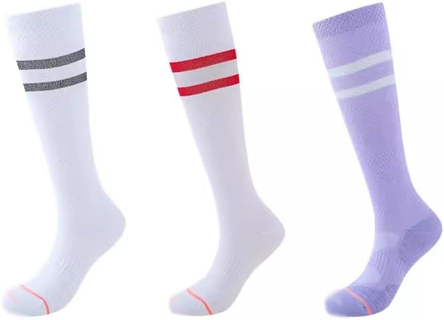 Mid-length barrel high Barrel calf Pressure Running Skipping rope Fitness Sports Socks Women