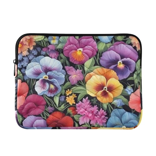 Funda para portátil 13-14 pulgadas con diseño acuarela miniatura 1