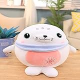 Los juguetes de peluche innovadores están hechos de tela de pelo corto y algodón PP. Te da un mejor tacto de la piel, buenos efectos visuales y protección del medio ambiente.