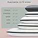 Coop Home Goods Ultra-Tech Pillow Protector for Memory Foam Pillows, Waterproof, Pack of 2 Queen Size Pillow Covers, Oeko-Tex Certified, Breathable, Zippered Covers, Machine Washable