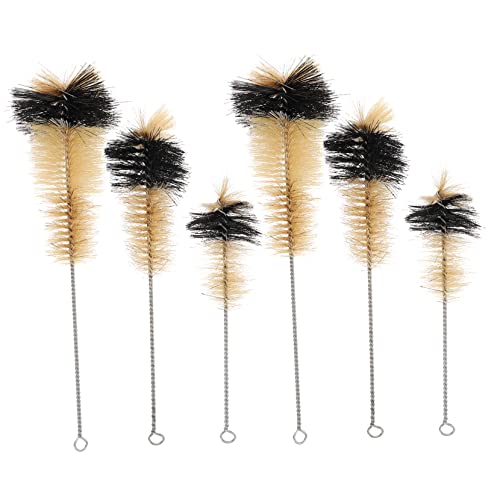 Villcase 6Pcs Lab Bottle Cleaning Brush Cup Cleaner Straw Cleaning Brush Chemicals Cleaning Brush Glass Cleaners Test Tube Brush Labs Bottle Cleaning Brush Tube Cleaning Brush Sinks Brush #TOP9