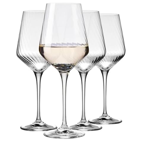 Krosno Textured Wine Glasses, Avant-Garde Lumi Collection Cover
