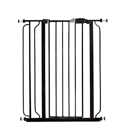 Regalo Easy Step Extra Tall Walk Thru Baby Gate, Bonus Kit, Includes 4-Inch Extension Kit, Pressure Mount Kit And Wall Cups And Mounting Kit, Black, 4 Count (Pack Of 1) #TOP3