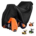 726015 Waterproof Outdoor Snow Blower Cover 210D,Universal Dual-Stage Snow Blower Cover Compatible with Ariens, EGO, Honda, Ryobi Cub Cadet, Troy Bilt, Snow Joe, Toro and PowerSmart Snow Thrower Cover