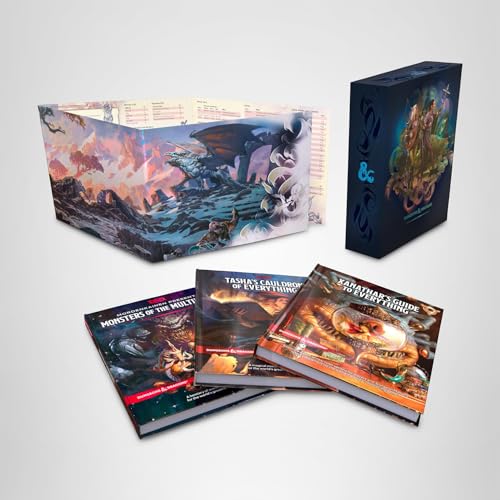 Dungeons & Dragons Rules Expansion Gift Set (D&D Books)-Tasha's Cauldron of Everything + Xanathar's Guide to Everything + Monsters of the Multiverse + DM Screen – Version Anglaise – vue 7