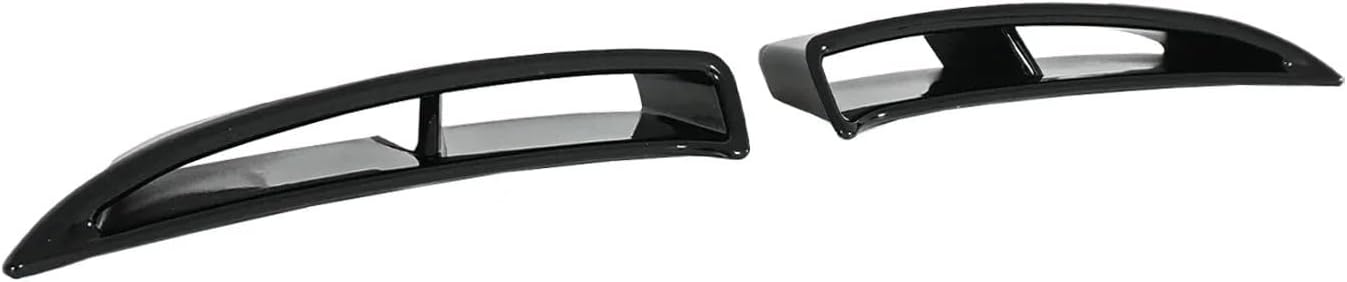 For Chevrolet Corvette C6 Z06 2005-2013 Rear Side Vent Body Kits Carbon Fiber Painted Wide Body Glossy Black Accessories(Matte Black)