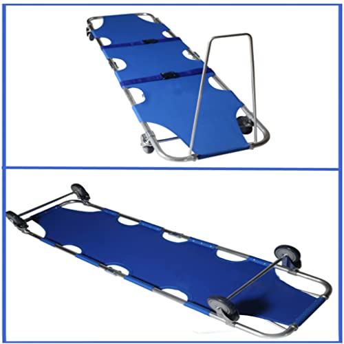 Multifuncional Cadeira de escada de emergência de liga de alumínio maca de emergência médica dobráve