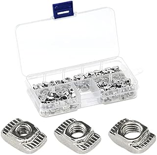 160 PCS T Nuts, 20 Series M3, M4, M5 T Slot Nuts