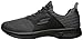 Skechers Go Walk 4-Sustain, Entrenadores para Mujer, Negro (Black/Grey), 37 EU