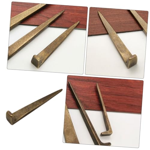 Image of jojofuny 4pcs Heavy Duty Picture Hanging Nails Drywall Nails Picture Frame Hooks Kit for Home Decor