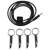 Adattatore per cavo audio Input Aux: questo adattatore è stato appositamente progettato per le unità CD/Radio da 5000 CD, 6000 CD e 6006 installate in fabbrica su CD/Radio Headunits nel fuoco. Consente di collegare dispositivi esterni come computer portatili o lettori DVD per un'esperienza audio migliorata.