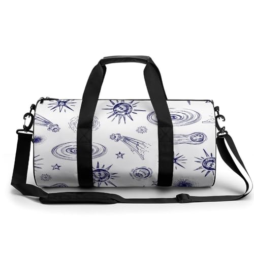 Sac de voyage Étoile Galaxie : la solution compacte 45x23x23cm contre le désordre