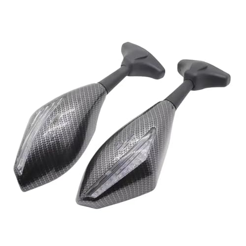 Espejos retrovisores laterales de motocicleta Ducati 748 Biposto 1998 1999 2000 con LED 6