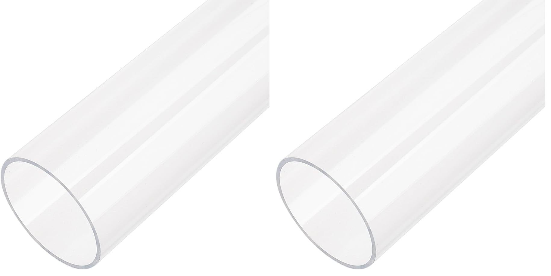 Clear Acrylic Tubes - Perfect for Lighting & DIY -7