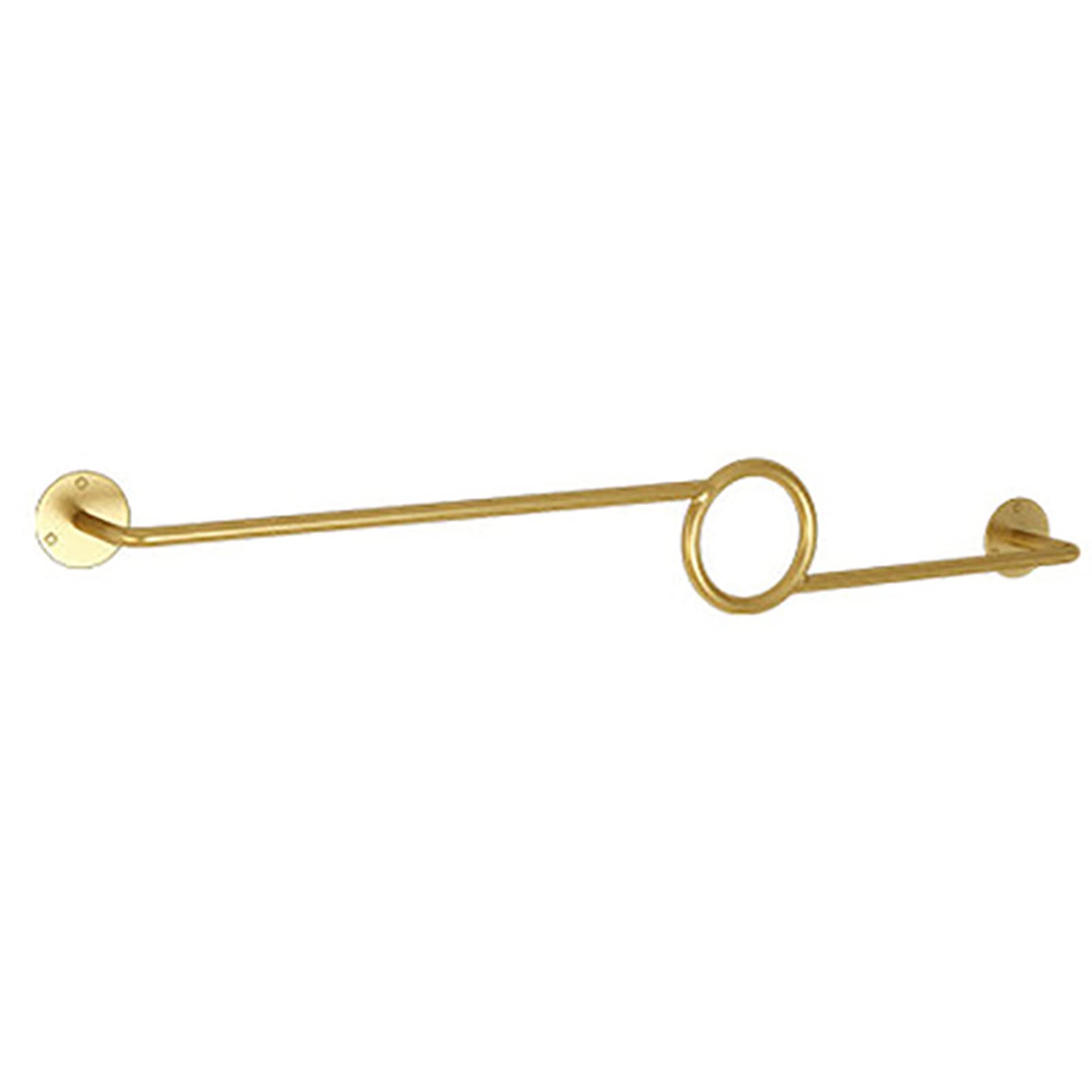 HTTGDGDH Metal Clothes Rail For Wall-Mounted Clothes Hangers, Boutique Clothing Store Hanger Retail Clothing Display Rack, Iron Laundry Rod Clothes Hanger/120Cm