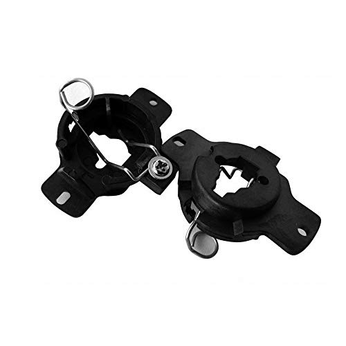 KOOMTOOM 2 pièces métal LED H1 ampoules adaptateurs support de Base de lampe Clip de support pour Benz S320 320 Cover