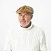 Stetson Gorra Gatsby de Piel Lanesboro Mujer/Hombre - Cuero Antiguo Hatteras con...