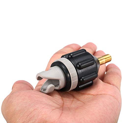 Adaptador de bomba, Romacci Adaptador de bomba SUP para barco inflável Válvula de bomba de ar para p