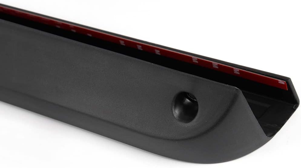 SCITOO Glossy Black Tailgate Molding Cap Body Kit Compatible with 2007-2013 for Chevrolet Silverado for GMC Sierra Top Rear Tailgate Moulding Trim Splitter Chin Exterior Diffuser