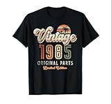 Vintage 1985 Limited Edition 41e Anniversaire Palmes Retro T Shirt