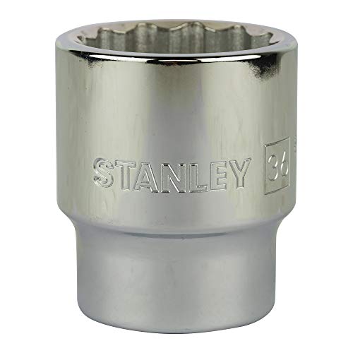STANLEY STMT89636-8B 3/4-inch 36mm 12 Point Standard Socket (Silver)