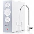 ANGEL X2 Tankless Reverse Osmosis Water Filter System, 700GPD, Tested to NSF/ANSI 58, 42 & 372 Standards, 2.5:1 Pure to Drain, Removes 99% PFAS, Chlorine, TDS, Under Sink RO System with Faucet